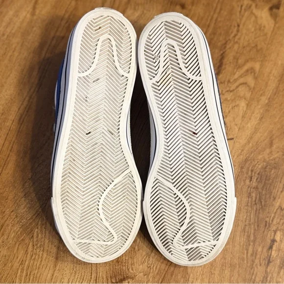 Nike Court Legacy Shoes Sneakers Size 5Y White Royal Blue Youth DA5380-101 - Picture 5 of 6